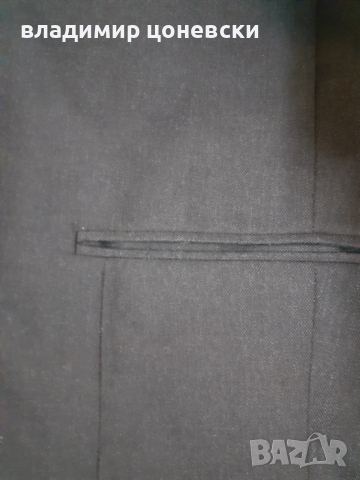 Мъжко елегантно сако,цвят тъмно сив,размер 54, снимка 2 - Спортни дрехи, екипи - 53607691