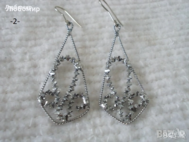 Стари обеци разни - списък, снимка 2 - Антикварни и старинни предмети - 52919733