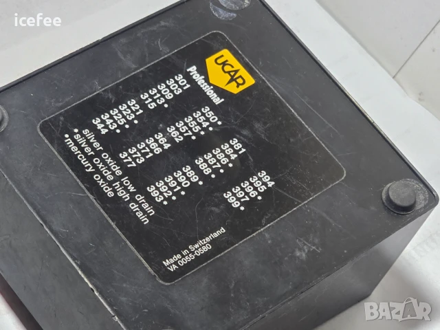 Уред за измерване на часовникарски батерии Swiss made, снимка 5 - Други инструменти - 50805859