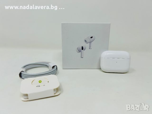 Слушалки Apple AirPods Pro Епъл ЕърПодс Про 1, 2, снимка 7 - Слушалки и портативни колонки - 46520008