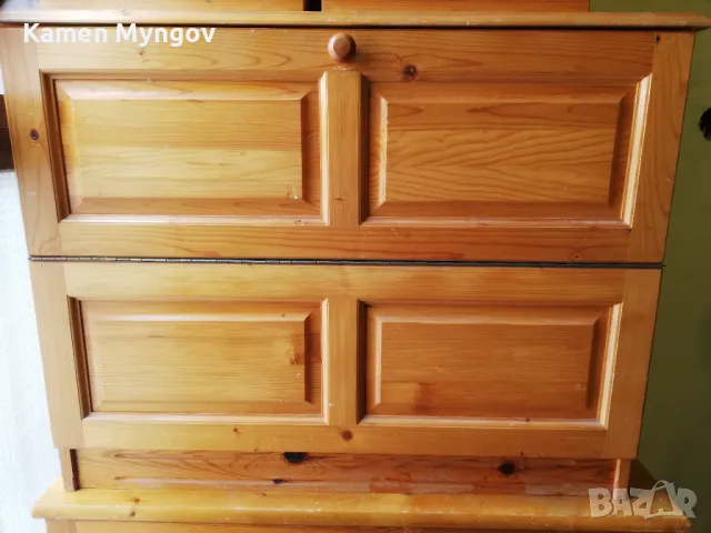 Комплект ракла шкаф с 5 чекмеджета и нощни шкафчета