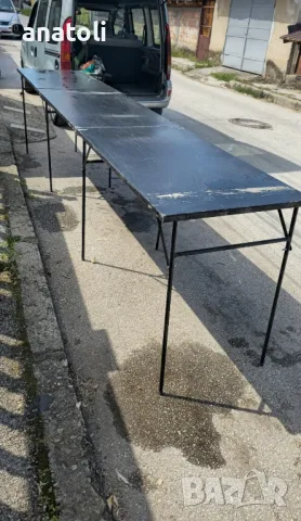 Алуминиева маса разтегателна 3.65 д. 68 ш. от Германия, снимка 2 - Маси - 50034144