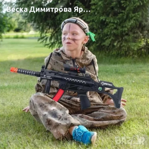 Пластмасова камуфлажна играчка със звук и светлина, снимка 4 - Други - 51021136