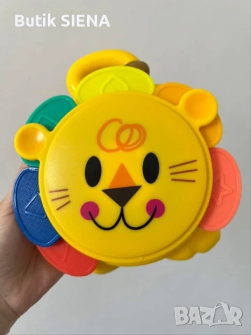 Играчка лъв Playskool, за бебета и малки деца, от 9 месеца, 7 части, снимка 7 - Образователни игри - 53439001