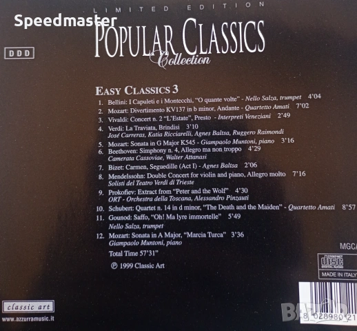 Popular Classics Collection 4CD, снимка 5 - CD дискове - 53767785