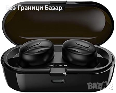 Нови Мини True Wireless слушалки IPX5 водоустойчиви с шумопотискане стерео звук кутия за зареждане, снимка 7 - Bluetooth слушалки - 52583006