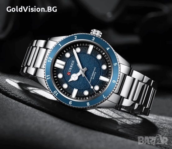 Мъжки часовник – CURREN 8450, снимка 4 - Мъжки - 54248277