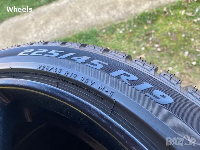 4бр. Зимни гуми 225/45/19 PIRELLI SottoZero 3 RFT XL 96V, снимка 8 - Гуми и джанти - 48626528