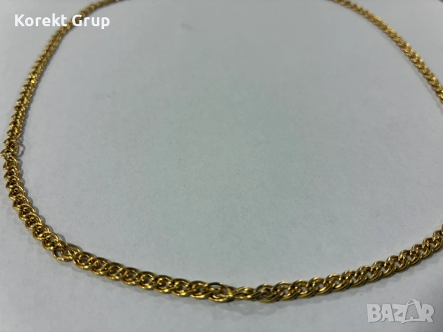 Златен ланец дамски 14к, снимка 3 - Колиета, медальони, синджири - 54259964