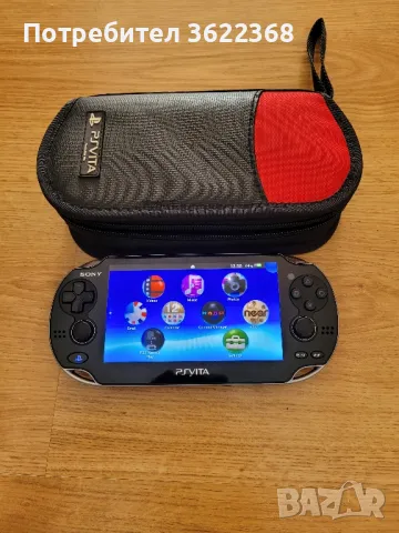 Хакната Ps Vita OLED сък инсталирани игри,калъф,зарядно и оригинална игра, снимка 1 - PlayStation конзоли - 47129525