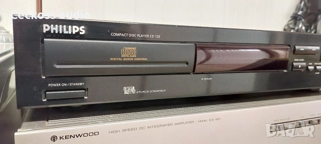 Сд плеър PHILIPS CD720, снимка 2 - Ресийвъри, усилватели, смесителни пултове - 53130460