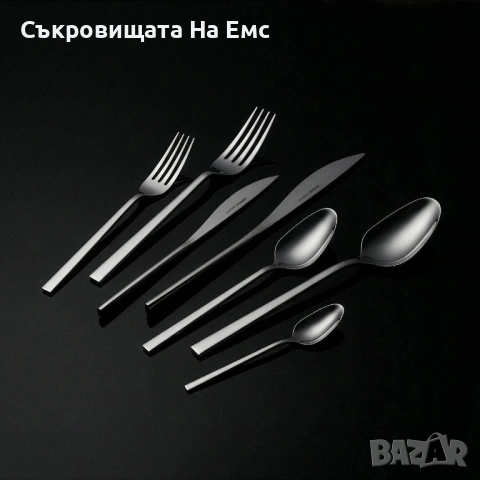 💫 KARACA New Everest 84части 💫 Комплект Прибори за Хранене 84части за 12човека , снимка 5 - Прибори за хранене, готвене и сервиране - 53714727