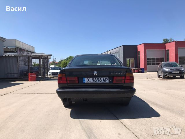 BMW 524 TD 116 к.с. 1992 г. седан , ръчни скорости, снимка 6 - Автомобили и джипове - 45478664