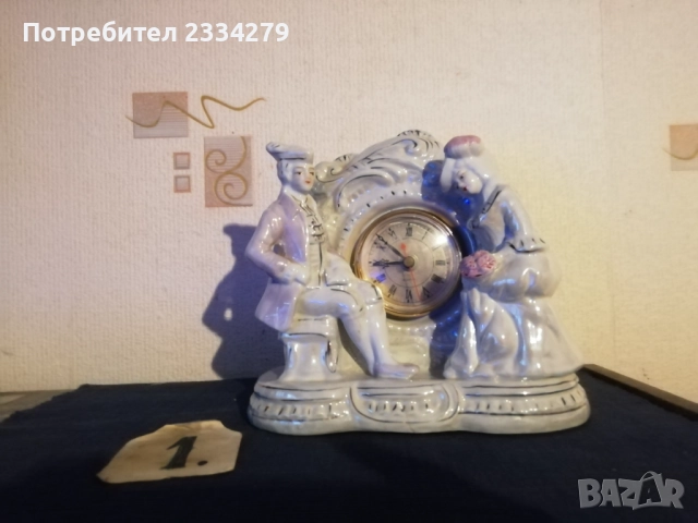 Стари настолни часовници, снимка 4 - Антикварни и старинни предмети - 52050109