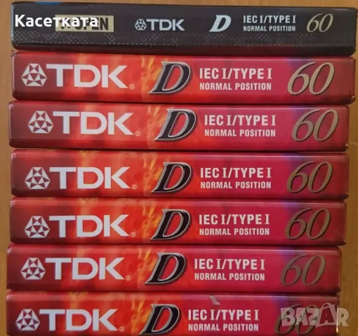 Аудио касети /аудио касета/ TDK D 60 normal, снимка 3 - Аудио касети - 47163393