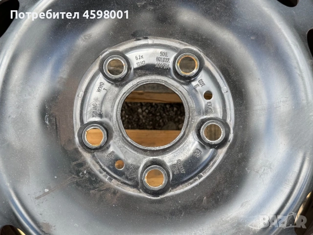 2бр.Оригинални джанти 16 5x112 ET43 за Vw T-Roc,Passat,Touran,Skoda Karoq,Yeti,Seat Ateca,Leon, снимка 6 - Гуми и джанти - 54015547