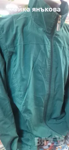 Тънко Дамско яке, зелено с памучна подплата, снимка 5 - Якета - 49748053