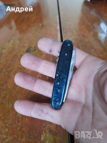 Стар джобен нож,ножче,ножка #155, снимка 3 - Други ценни предмети - 52136511