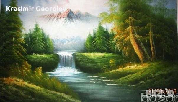 -20 % Картини репродукции на световно известни художници с маслени бои върху платно