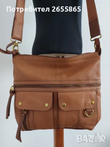 Дамска чанта през рамо FOSSIL, снимка 3 - Чанти - 49813997