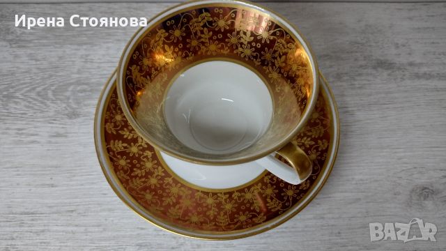 💥💥💥Weimar GDR 1949-1980💥💥💥
Колекционерски двоен сет за кафе/чай. , снимка 14 - Чаши - 45159492