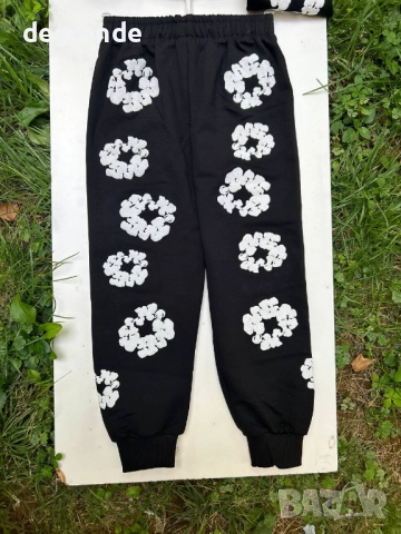 Детски комплект на цветя наличен в розово черно и синьо, снимка 3 - Детски комплекти - 51459381