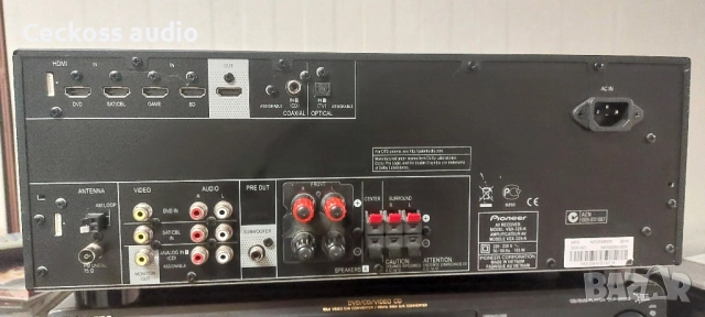 Ресивър PIONEER VSX-329-k с дистанционно , снимка 4 - Ресийвъри, усилватели, смесителни пултове - 51910231