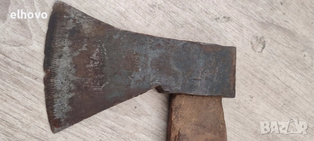 Стара брадва с дълга дръжка#39, снимка 4 - Антикварни и старинни предмети - 52799750