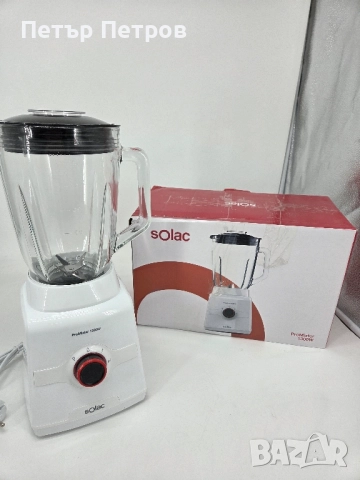 Чисто нов блендер Solac ProMixter 1300W.  Модел: BV5729  , снимка 3 - Блендери - 52164963