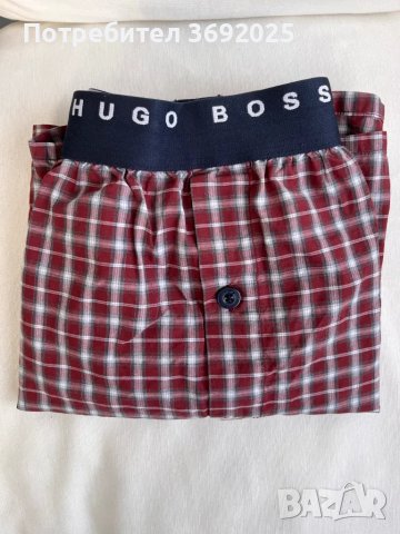 Памучни боксерки HUGO BOSS, размер XL, снимка 1 - Бельо - 46971501