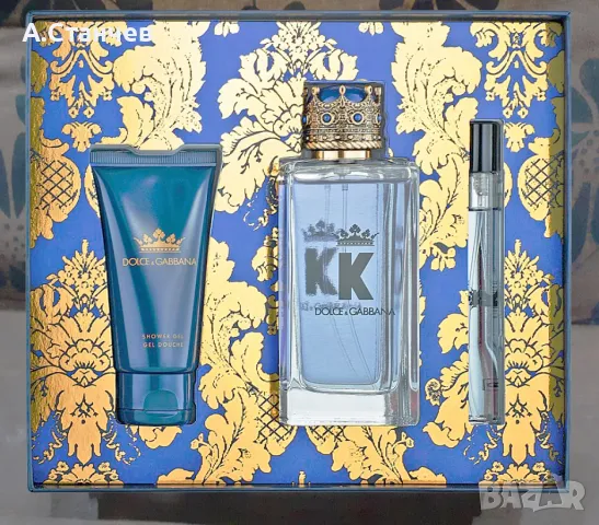 Dolce & Gabbana K EDT - Комплект за мъже, снимка 2 - Мъжки парфюми - 47091472