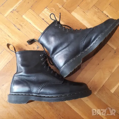 Dr. Martens 43 номер естествена кожа черни, снимка 1 - Мъжки боти - 47595792