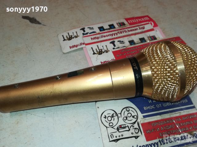 MASCOT UM-1205G GOLD MICROPHONE-GERMANY M1407241817, снимка 7 - Микрофони - 46577995