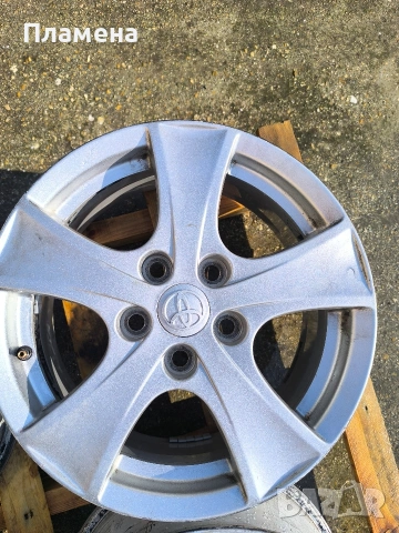 Алуминиеви джанти за Toyota 5x114,3 16цола, снимка 4 - Гуми и джанти - 53745412