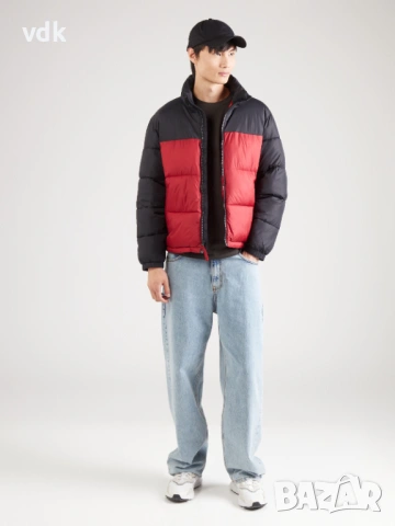 100% Оригинално чисто-ново мъжко зимно яке с висока яка HOLLISTER!  , снимка 5 - Якета - 53419721