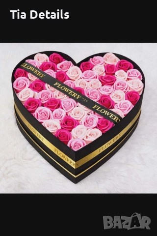 Ръчно изработени цветя от сапун