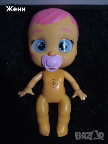 Оригинално Cry Babies IMC Toys Плачещо бебе Край бейби със светещи очи, снимка 5 - Кукли - 48110009