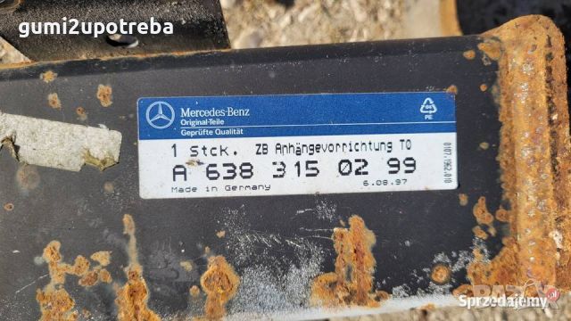 Теглич Стационарен Теглич и Монтаж за Mercedes Vito W638, снимка 11 - Аксесоари и консумативи - 46801534