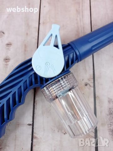 Универсален пистолет за вода с приставка за маркуч за Водоструйка с отделение за препарати, снимка 5 - Други инструменти - 45957811