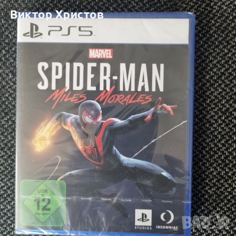 Нова: Spider-Man Miles Morales PlayStation 5, снимка 1 - Игри за PlayStation - 46578041