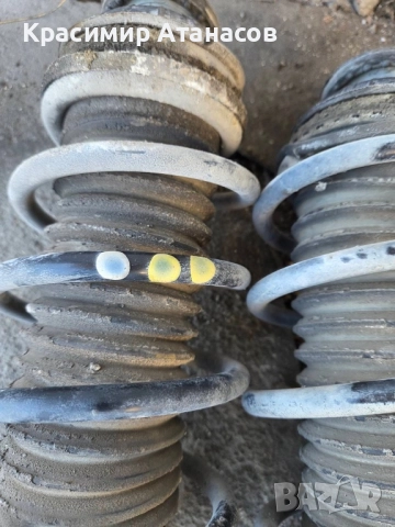 Амортисьор с пружина преден десен и ляв за Фиат Гранде пунто. 2006-2011г, снимка 2 - Части - 52188210