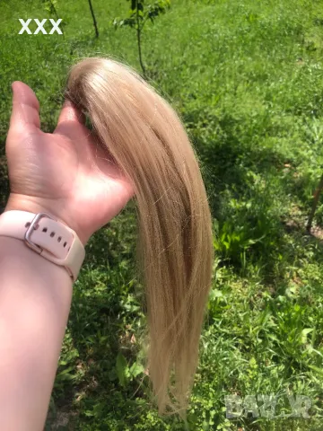 Естествена руска коса/екстеншъни/коса на треса, снимка 2 - Аксесоари за коса - 50318948