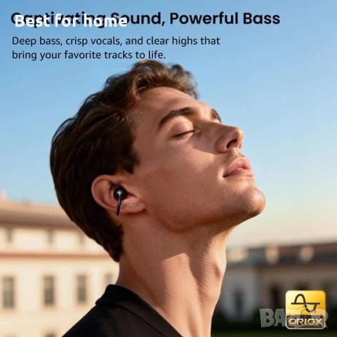 TOZO Леки отворени слушалки с щипка за уши, Bluetooth 5.4 слушалки с AI шумопотискащ микрофон, снимка 2 - Bluetooth слушалки - 54158300