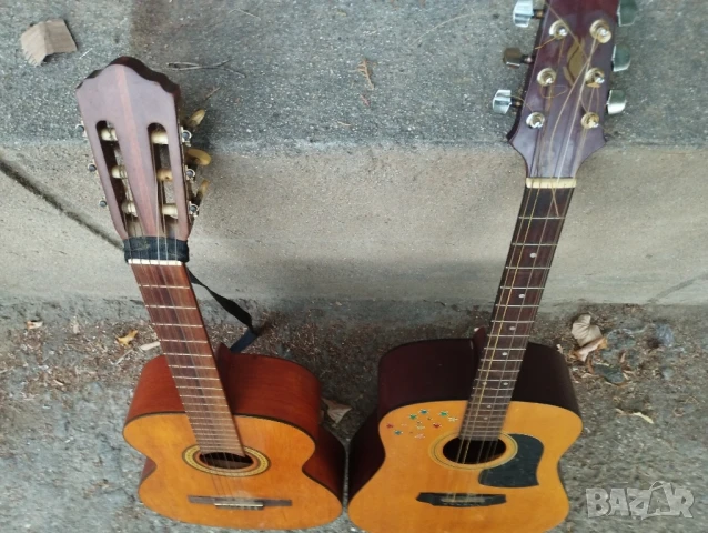 Две ретро акустични китари.Ариа продадена., снимка 11 - Китари - 51348236