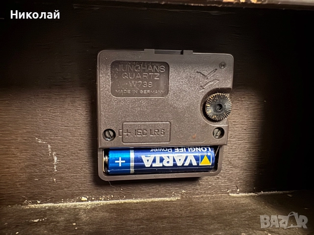 DUGENA/JUNGHANS -НАСТОЛЕН ЧАСОВНИК , снимка 4 - Антикварни и старинни предмети - 52683714