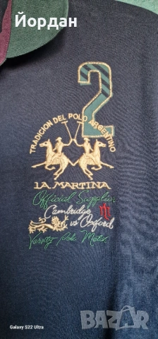 Мъжка блуза с дълъг ръкав – LA MARTINA размер- L , снимка 4 - Блузи - 53289631