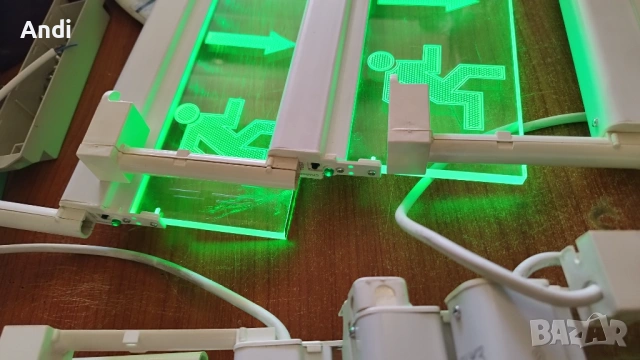Светеща табела за авариен изход olympia electronics mld 28s g светещи лед табели , снимка 14 - Друго - 54259918
