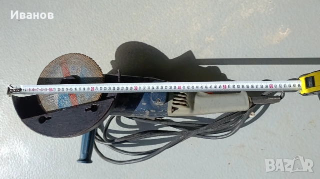 Ъглошлайф WSBA 1400 / S1 1850w-Елпром Ловеч., снимка 5 - Индустриална техника - 53888545