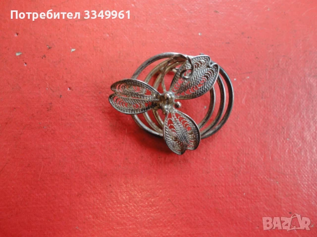 Страхотна брошка филигран , снимка 5 - Други - 51342314