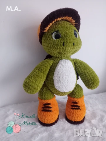 Костенурката Франклин - плетена играчка